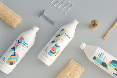 上海包装印刷-日化Bioreshop清洁产品包装设计
